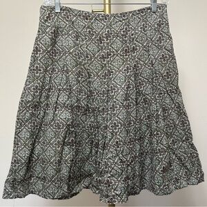 cool cotton Bamboo Traders print skirt